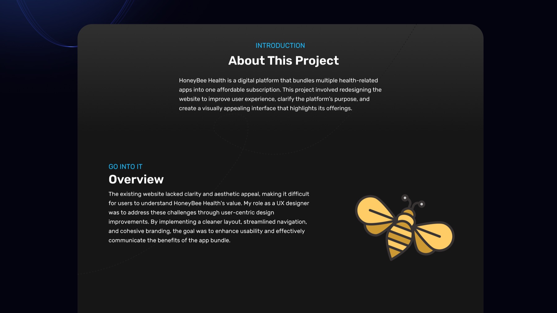 Honeybee Health project introduction and overview
