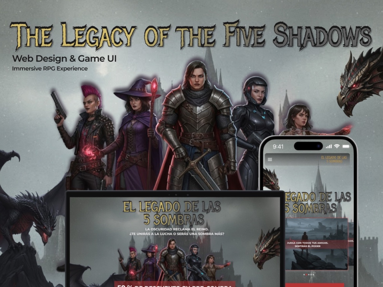The Legacy of the Five Shadows case study cover